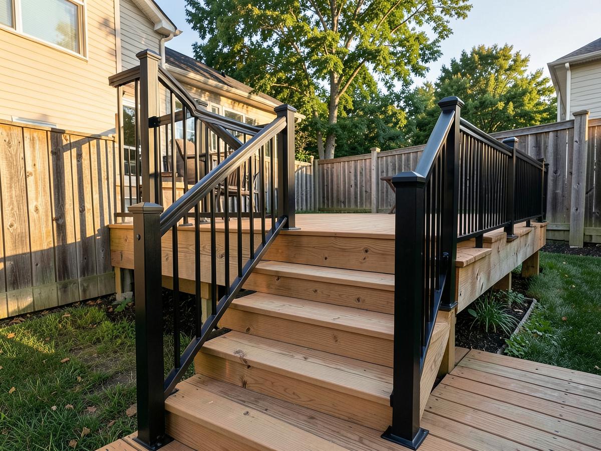 Deck Stairs & Railings